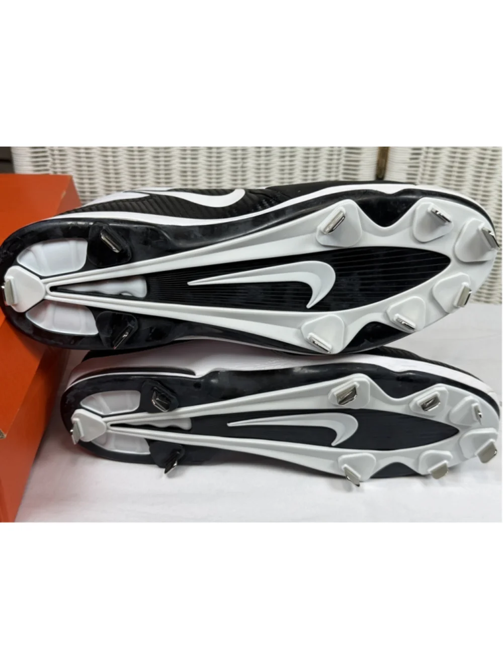 Nike Air Max MVP Elite 2 - 3/4 Metal Baseball Cleats Size 14- 684687-110 - New